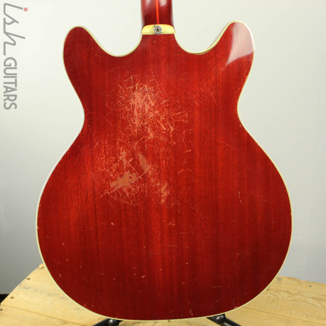 1966 Guild Starfire Hollowbody Bass Cherry with OHSC