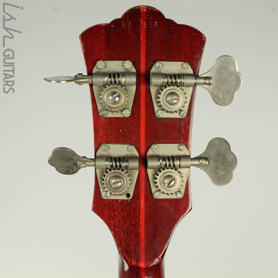 1966 Guild Starfire Hollowbody Bass Cherry with OHSC