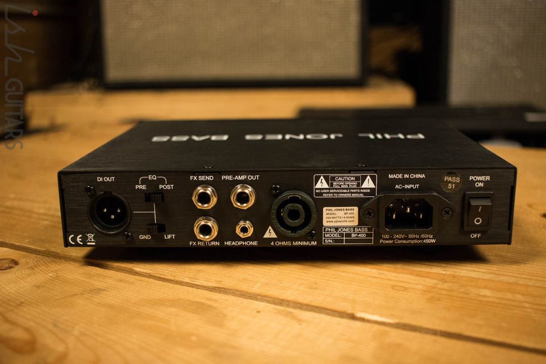 Phil Jones Bass BP-400 350W Bass Amp Head Store Demo