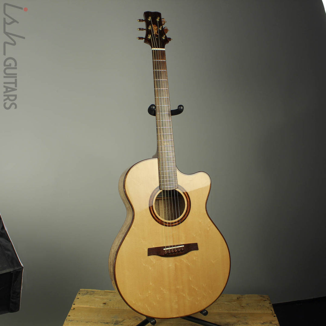 PRS Paul Reed Smith Private Stock Angelus Acoustic Guitar RARE White Bubinga