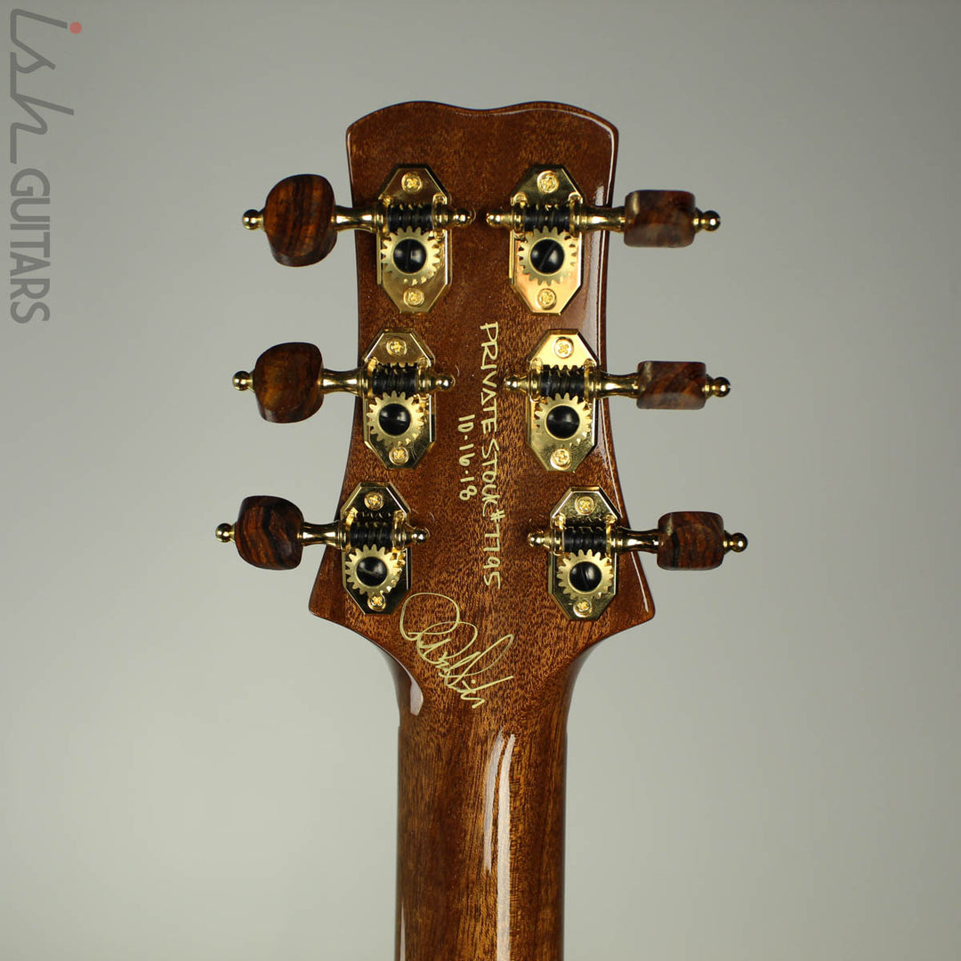 PRS Paul Reed Smith Private Stock Angelus Acoustic Guitar RARE White Bubinga