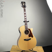 D'angelico Premier Gramercy Natural Acoustic Electric Guitar DAPG200 Natural