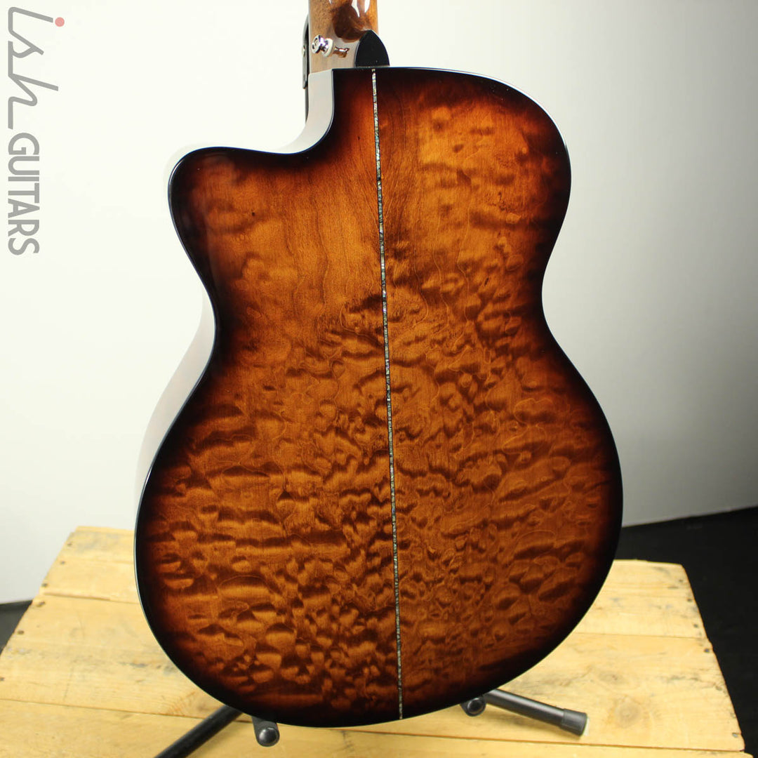 2019 PRS SE A55E Angelus Black Gold Burst Acoustic Electric B-Stock