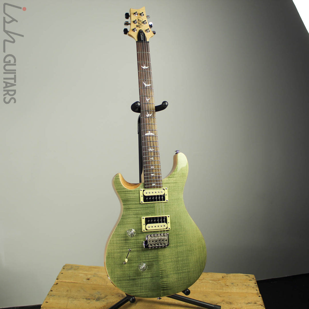 2018 Paul Reed Smith PRS SE Custom 24 Lefty Left Handed - Trampas Green
