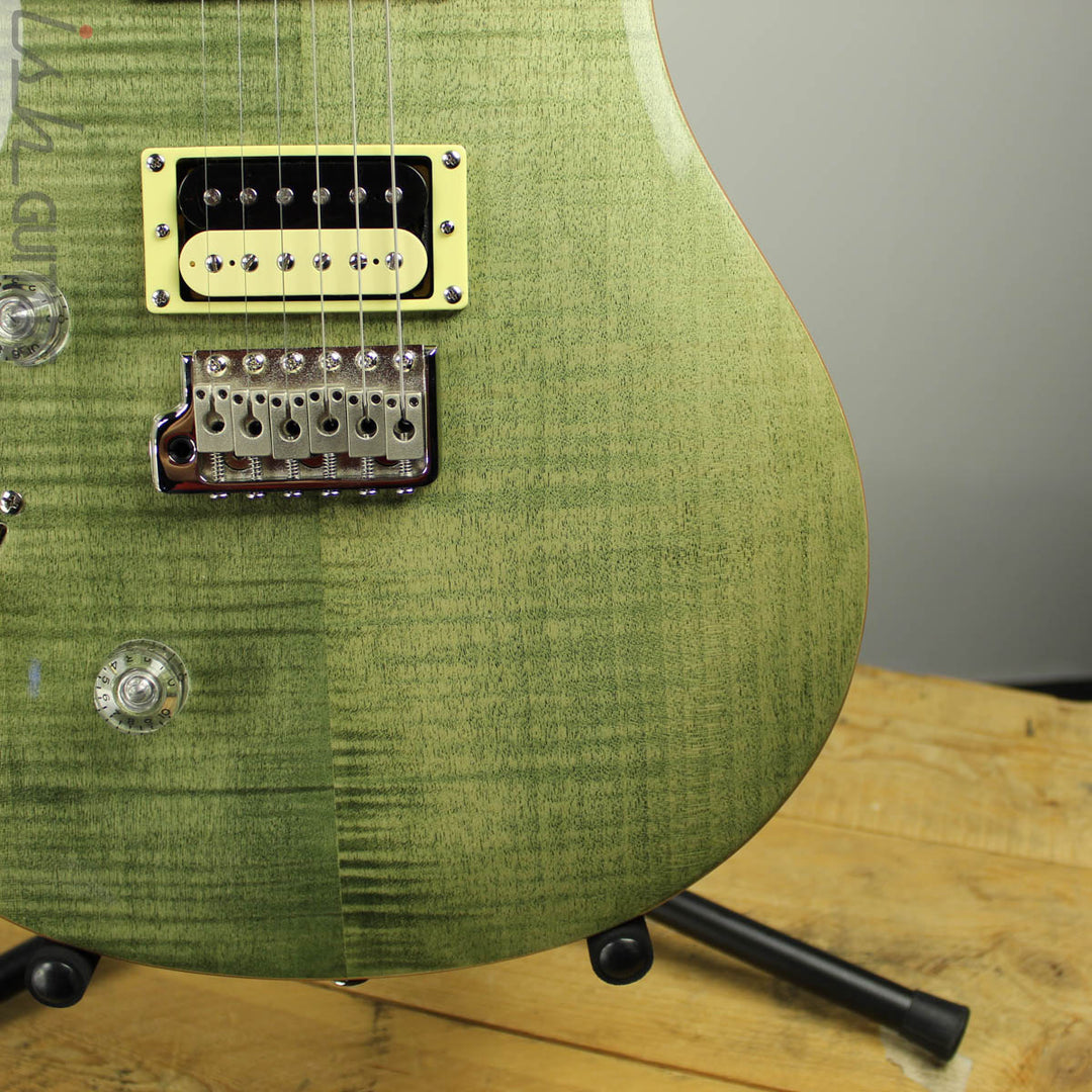 2018 Paul Reed Smith PRS SE Custom 24 Lefty Left Handed - Trampas Green