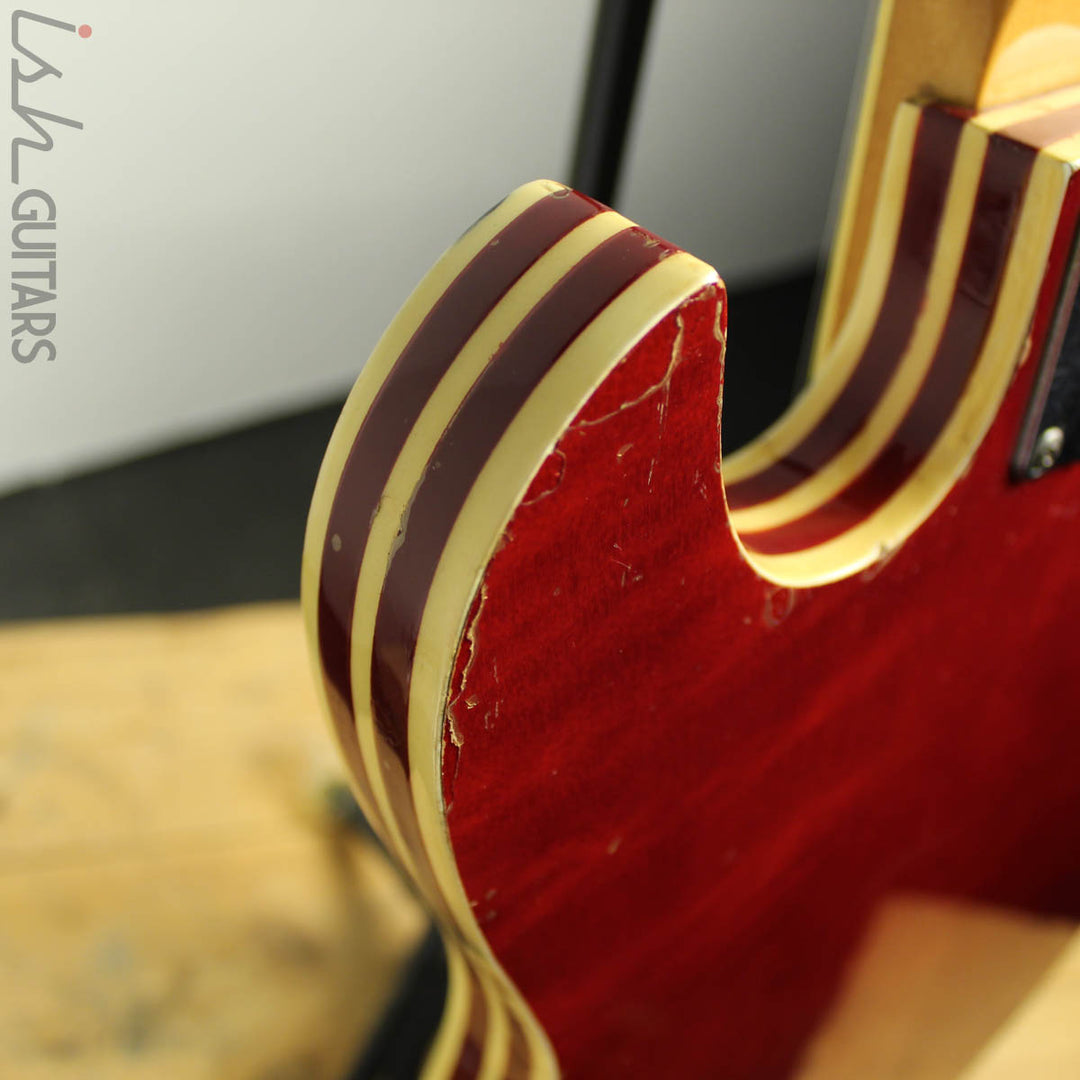 Kent 741 Standard 1966-1967 Japanese Made Cherry Red