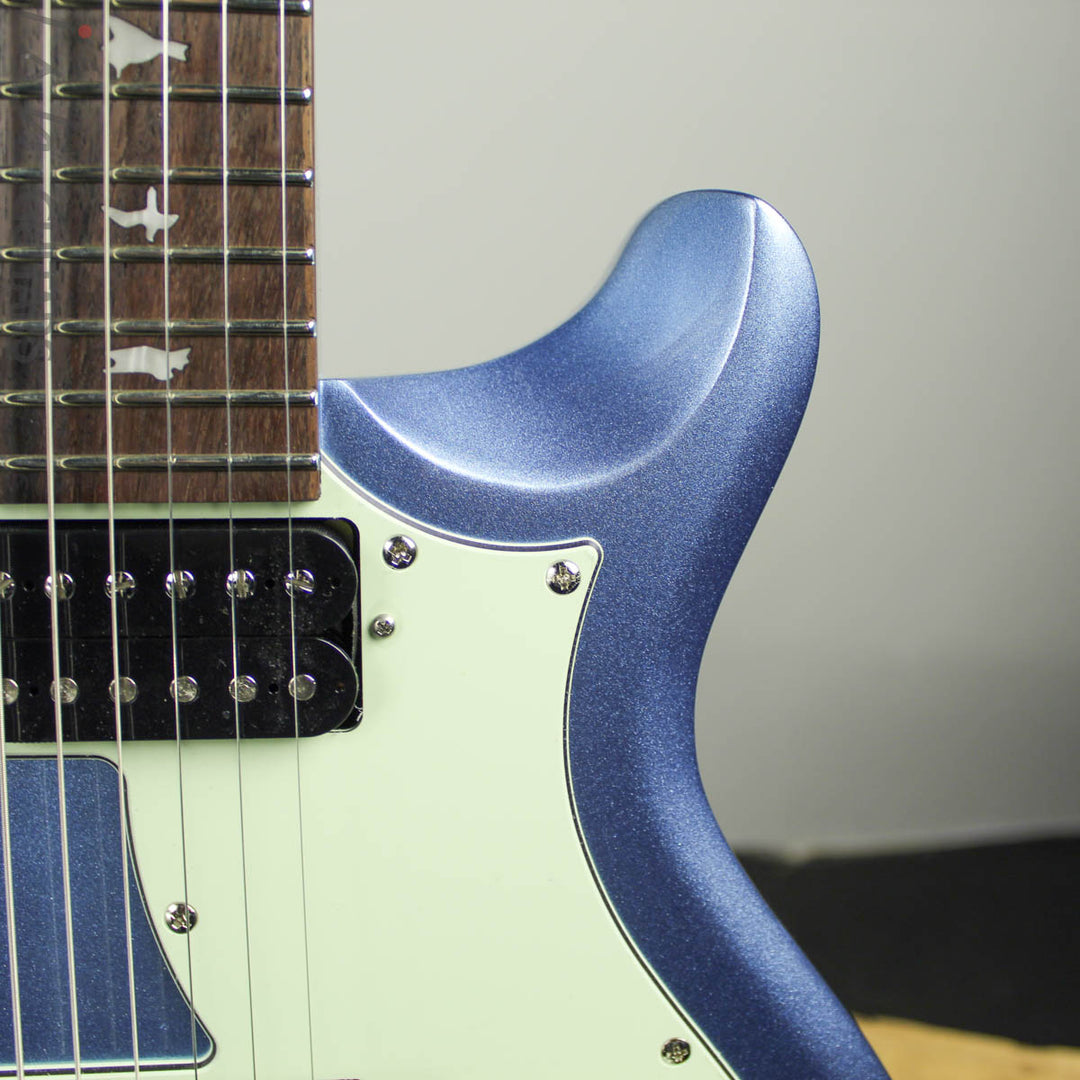 PRS SE Mira Frost Blue Metallic