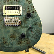 PRS SE Custom 24 Poplar Burl Whale Blue