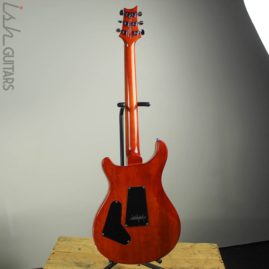 2020 PRS SE Custom 24 Burled Ash Vintage Sunburst