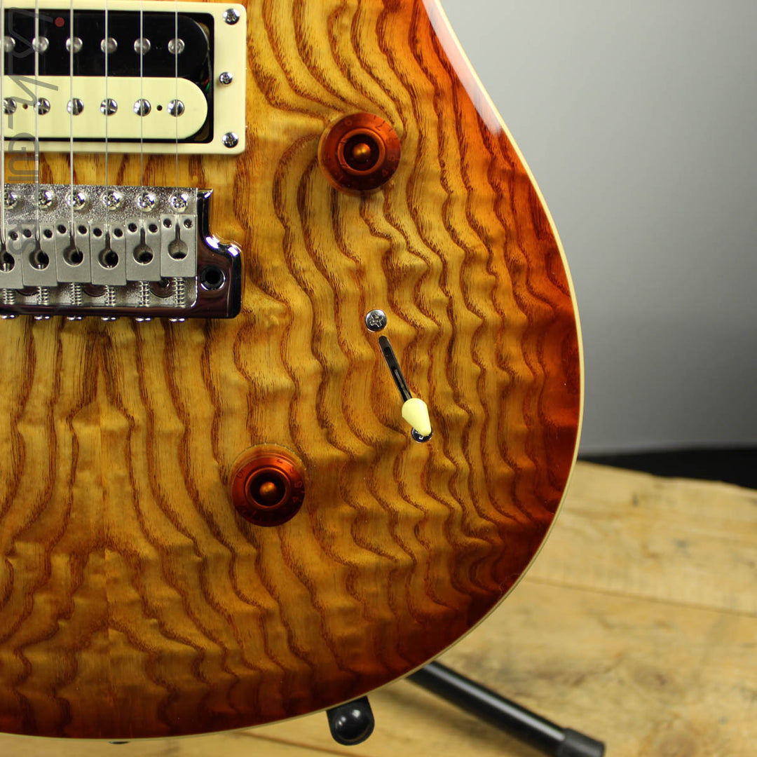 2020 PRS SE Custom 24 Burled Ash Vintage Sunburst