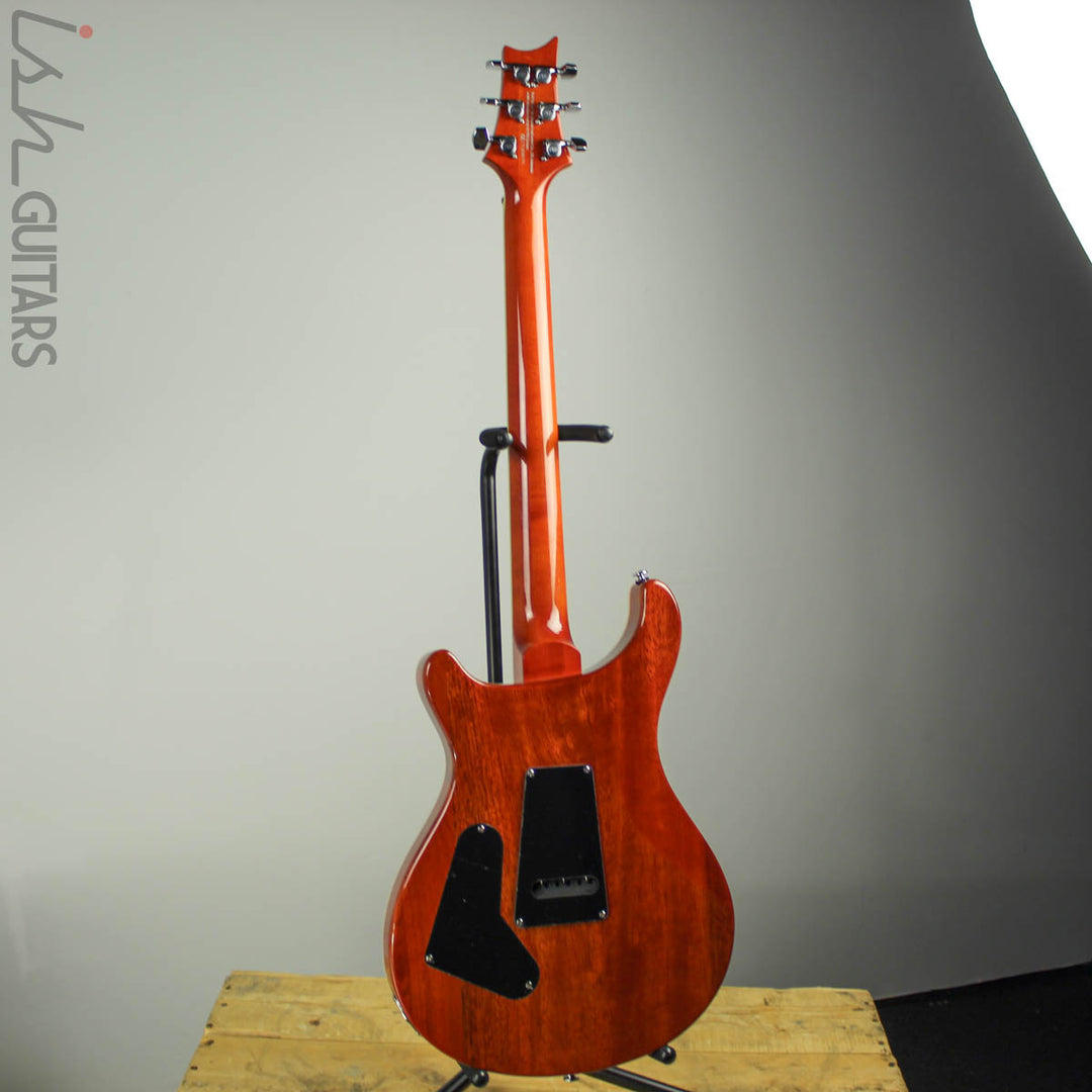 2020 PRS SE Custom 24 Burled Ash Vintage Sunburst