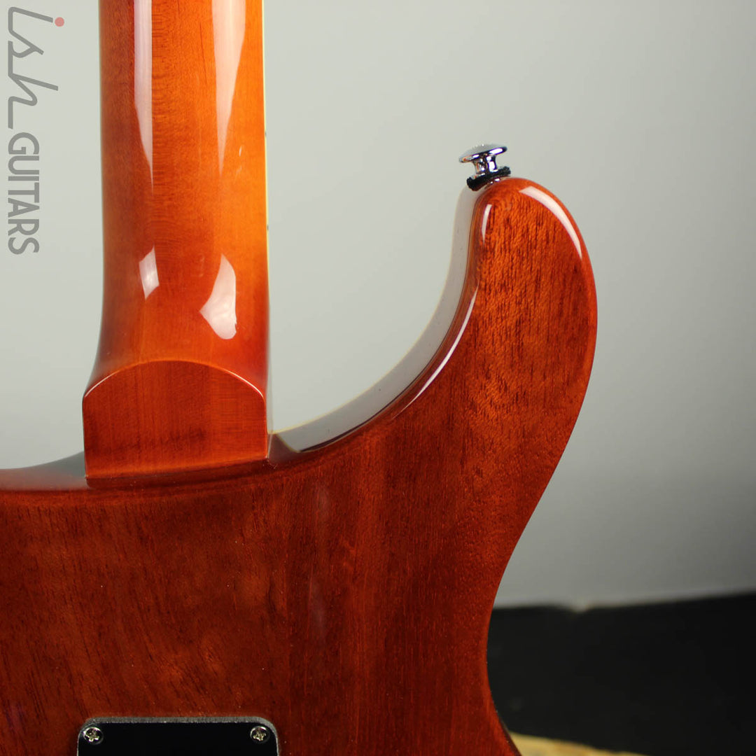 2020 PRS SE Custom 24 Burled Ash Vintage Sunburst