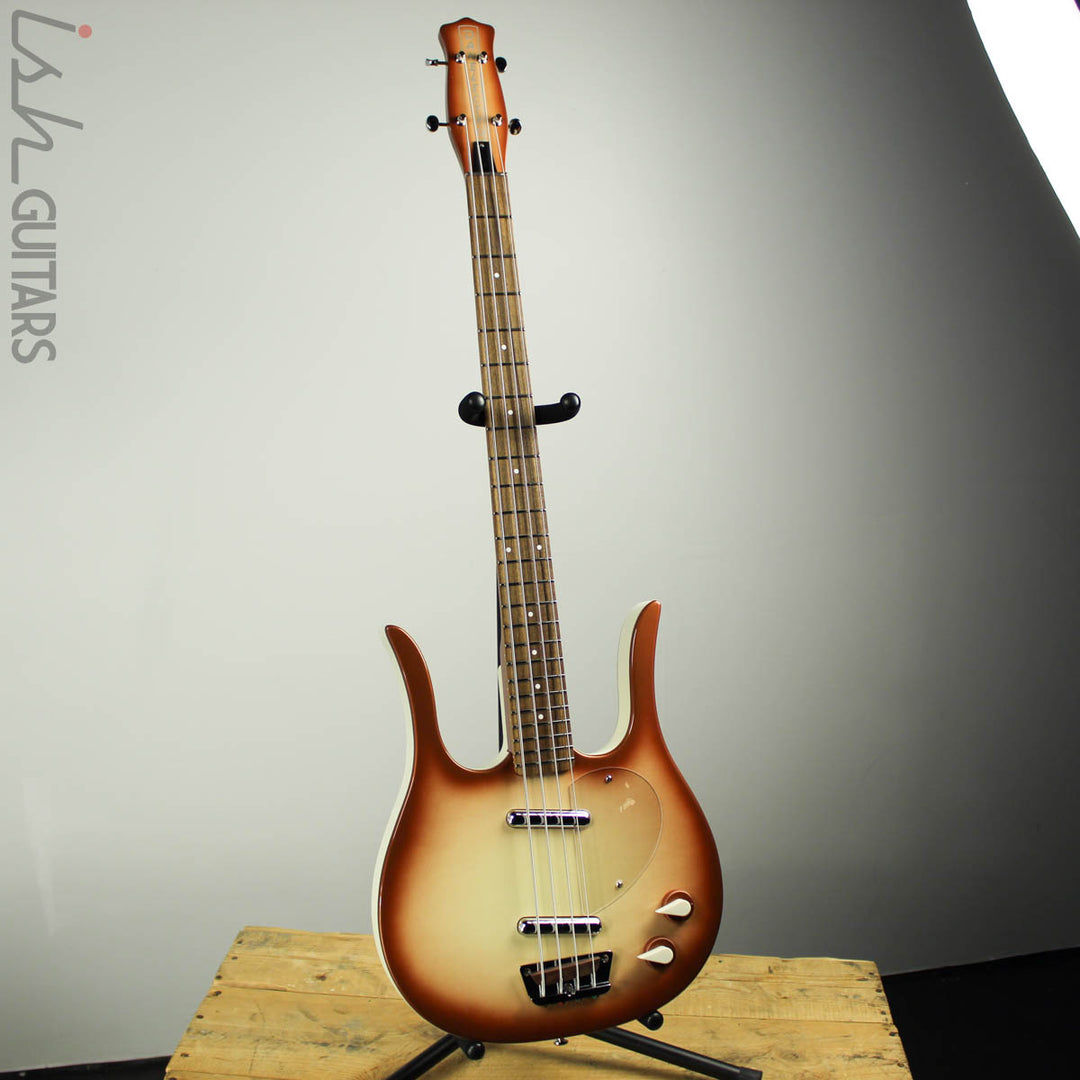 Danelectro '58 Longhorn Bass Guitar Copper Burst – Ish Guitars