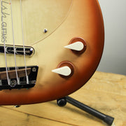 Danelectro '58 Longhorn Bass Guitar Copper Burst