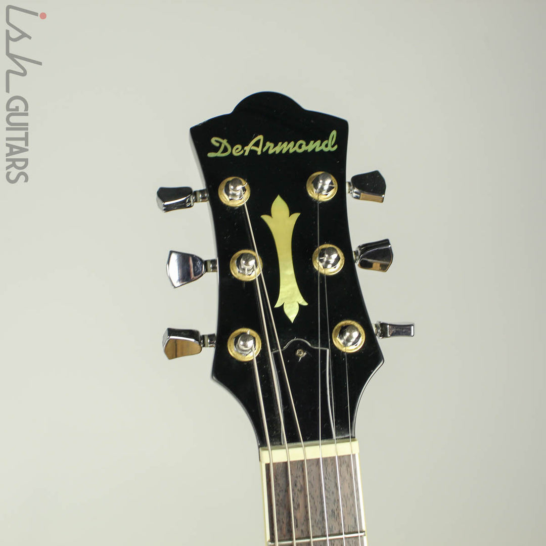 2001 DeArmond M-72 Transparent Black Flame Top