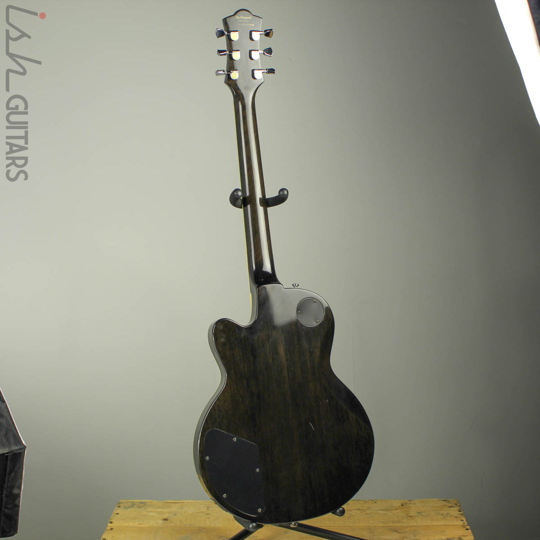 2001 DeArmond M-72 Transparent Black Flame Top
