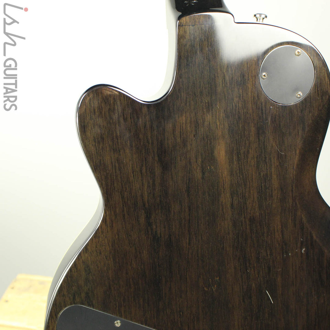 2001 DeArmond M-72 Transparent Black Flame Top