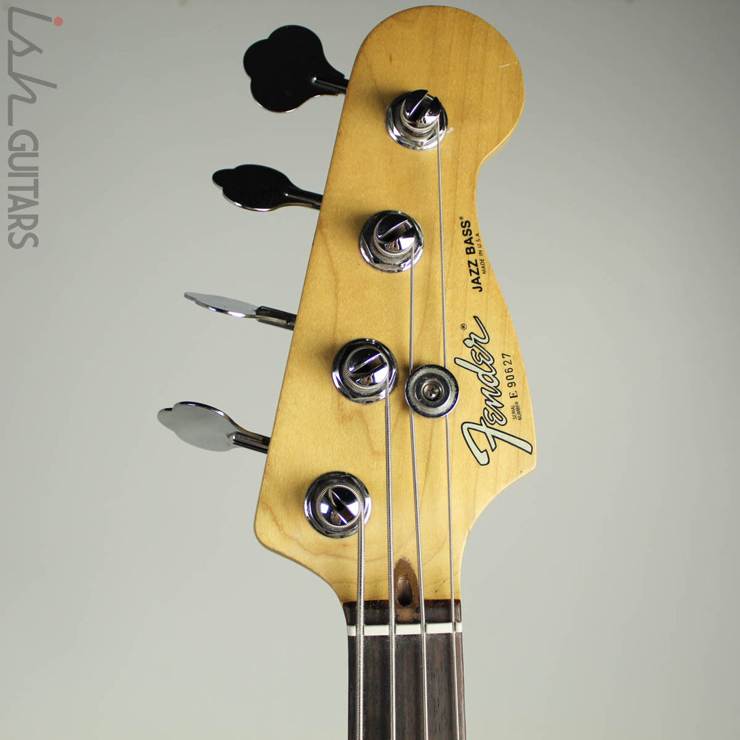 1989 Fender Jazz Bass Olympic White