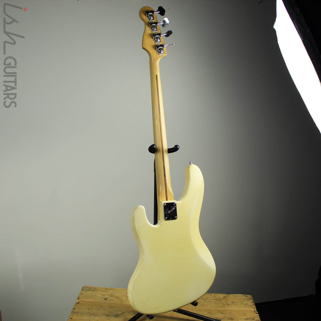 1989 Fender Jazz Bass Olympic White