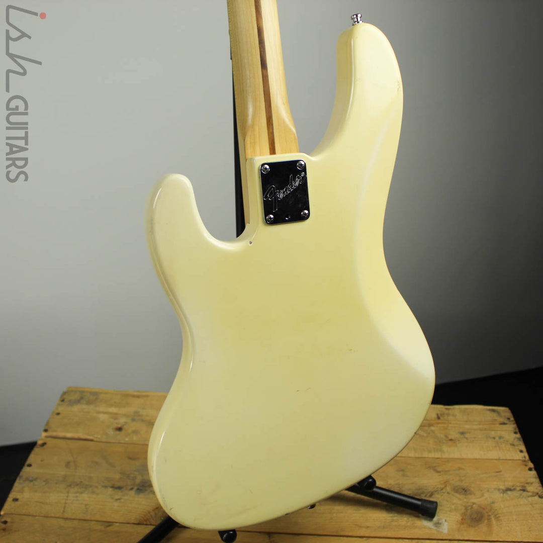 1989 Fender Jazz Bass Olympic White