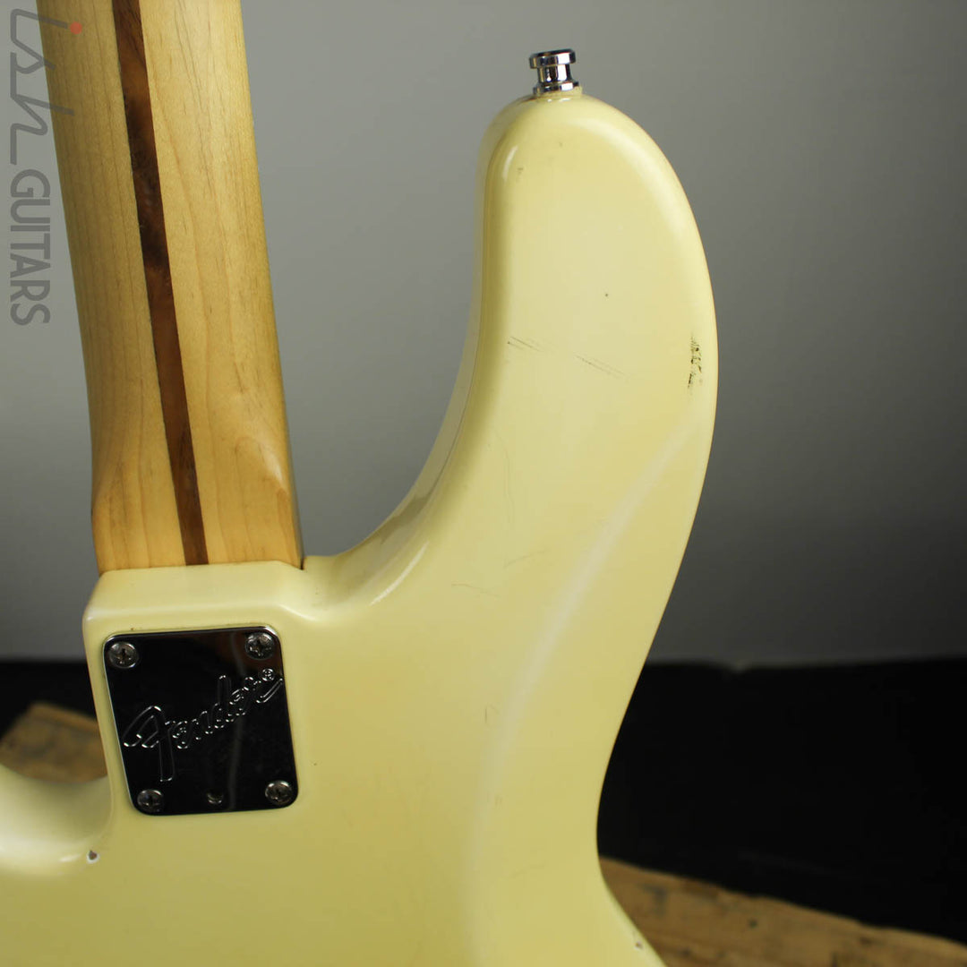 1989 Fender Jazz Bass Olympic White