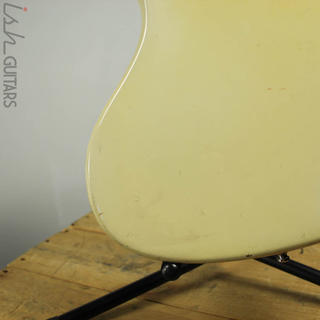 1989 Fender Jazz Bass Olympic White