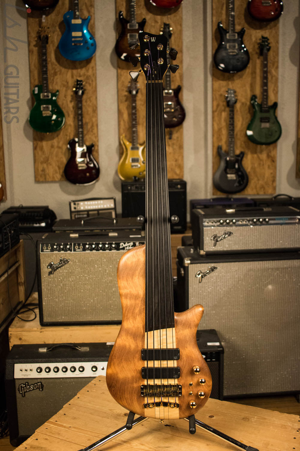 Warwick Singlecut Thumb Bass SC Fretless Broadneck