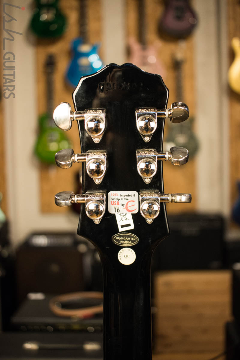 Epiphone Les Paul 1960 Tribute Plus Midnight Ebony Electric Guitar