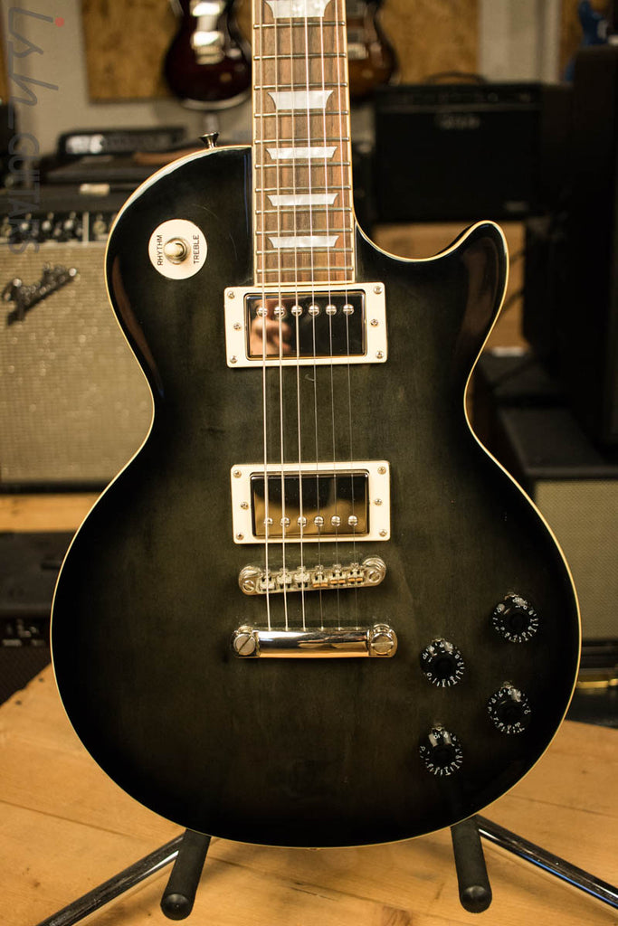 Epiphone Les Paul 1960 Tribute Plus Midnight Ebony Electric Guitar ...