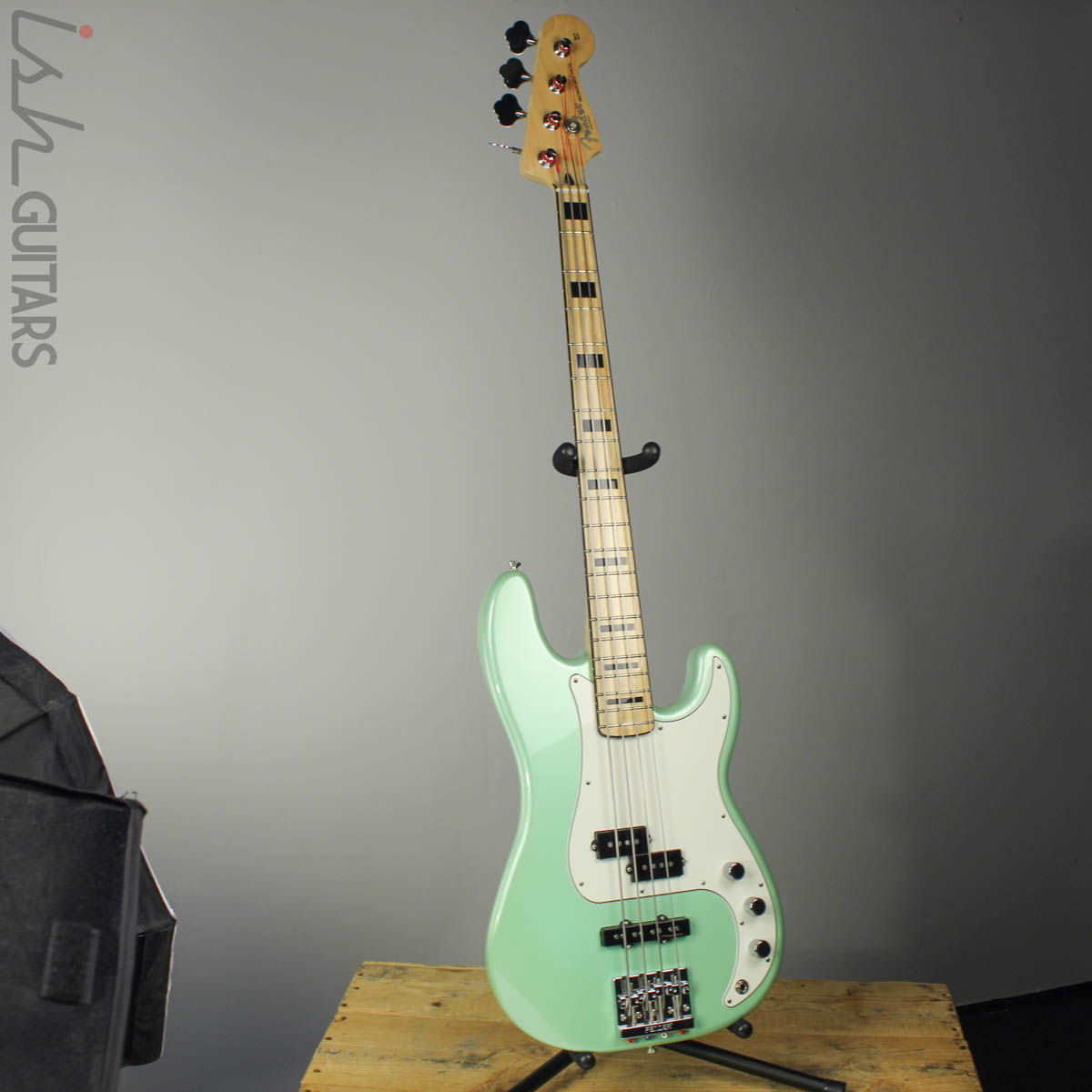 2017 Fender FSR PJ Bass Seafoam Pearl – Ish Guitars