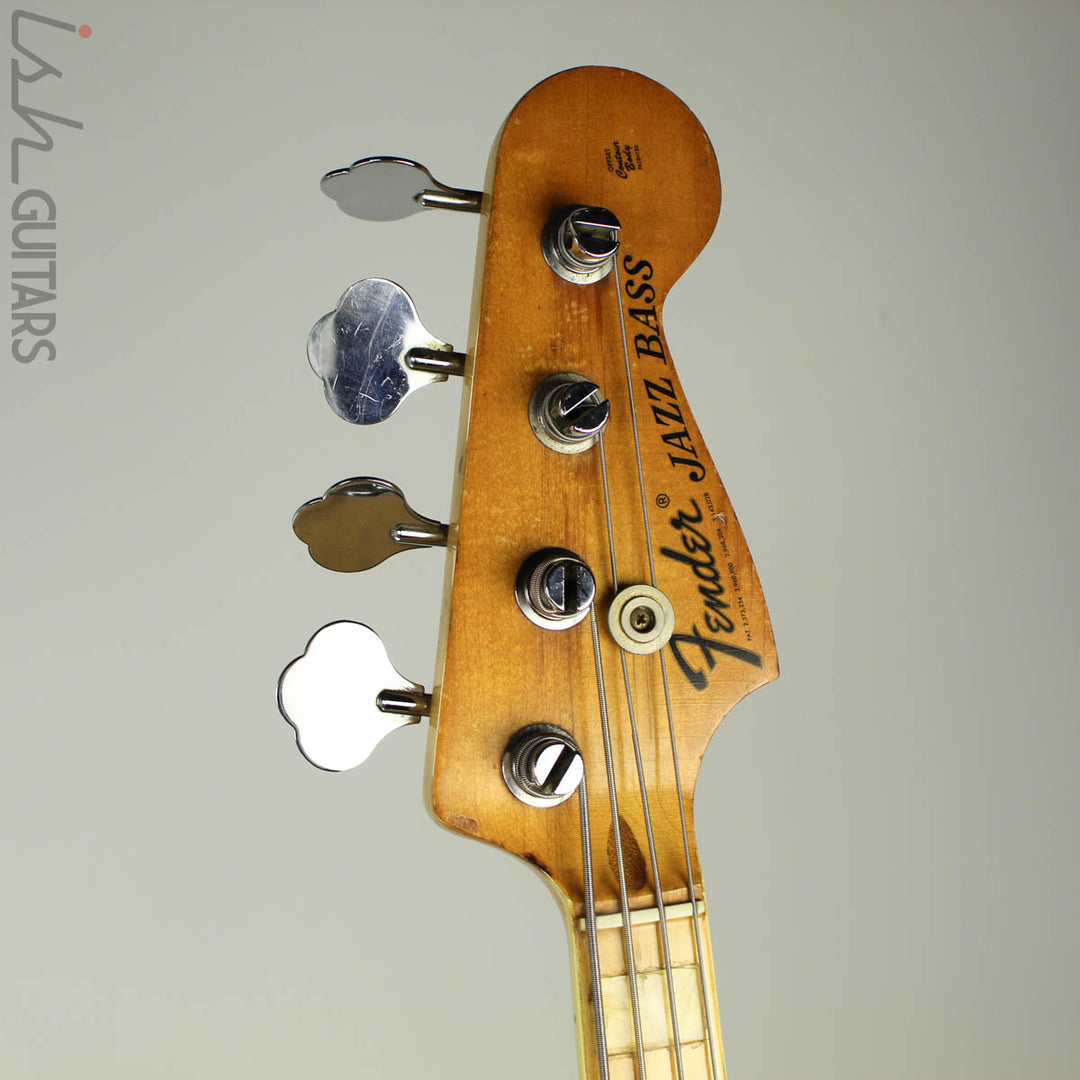 1976 Fender Jazz Bass Rare Olympic White