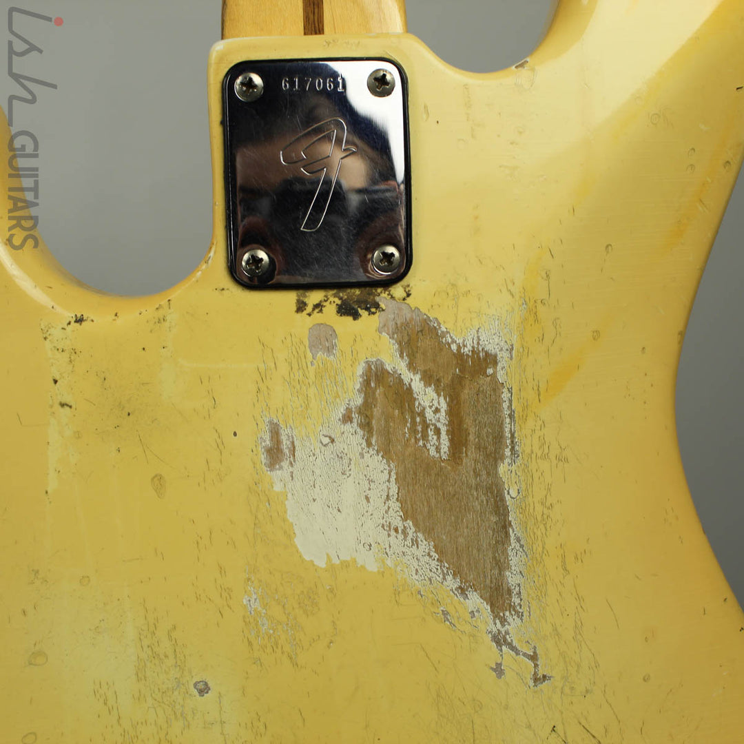 1976 Fender Jazz Bass Rare Olympic White