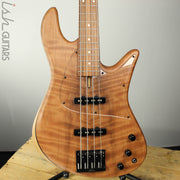 Fodera Emperor J Standard Special Flamed Redwood Limited Edition 1 of 5!