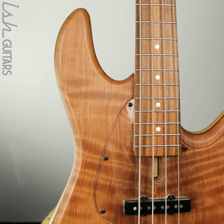 Fodera Emperor J Standard Special Flamed Redwood Limited Edition 1 of 5!