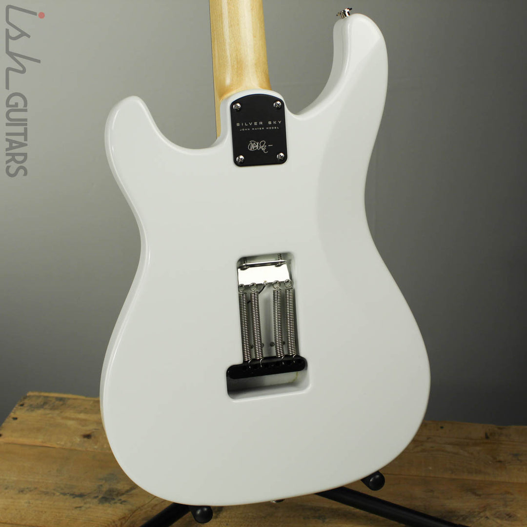 2018 Paul Reed Smith PRS John Mayer Silver Sky Electric Guitar Frost (GIG BAG)