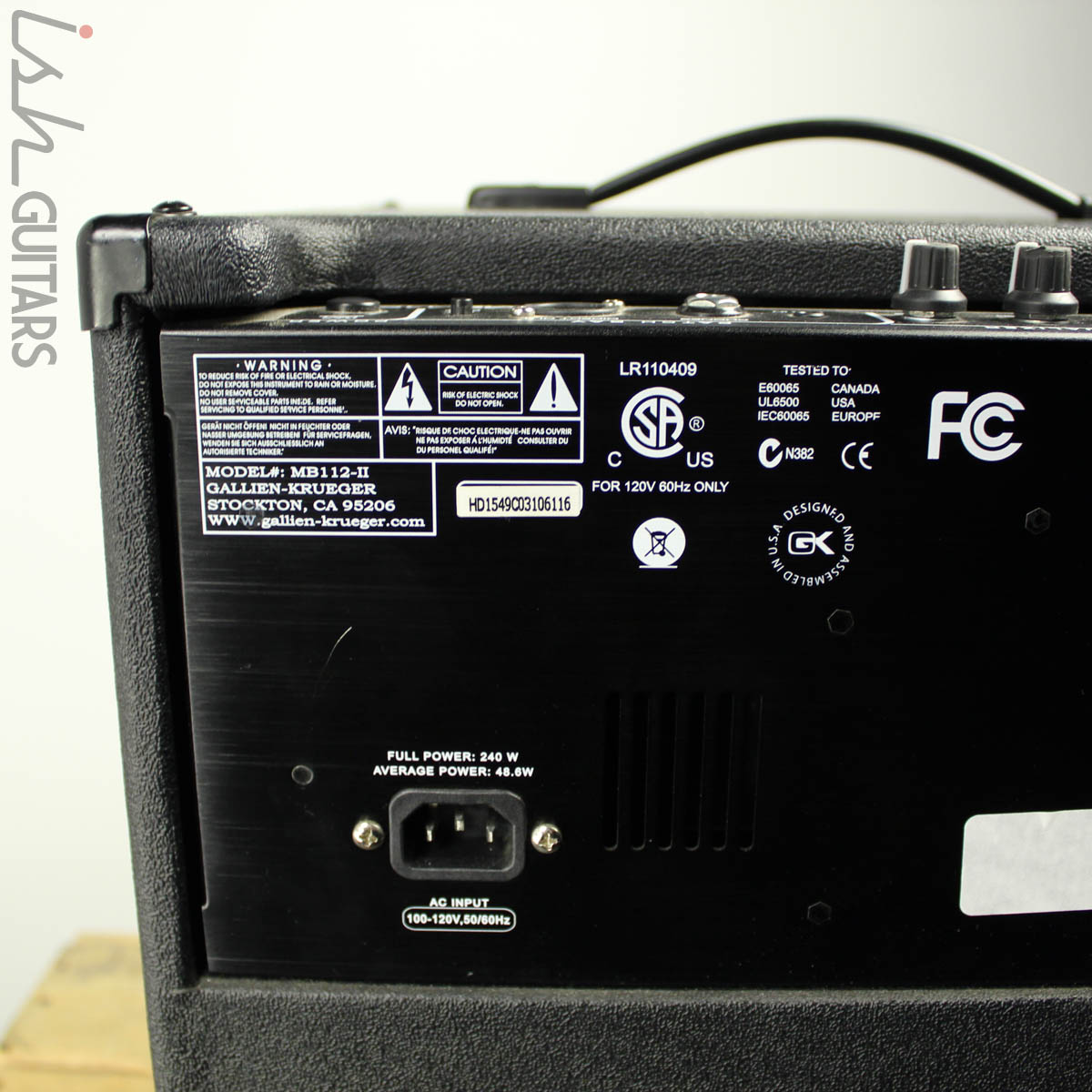 Gallien-Krueger MB112-II 200W 1x12