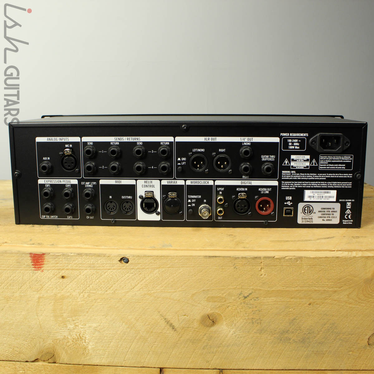 Used Line 6 Helix Rack Multi-Effects Processor – Ish Guitars