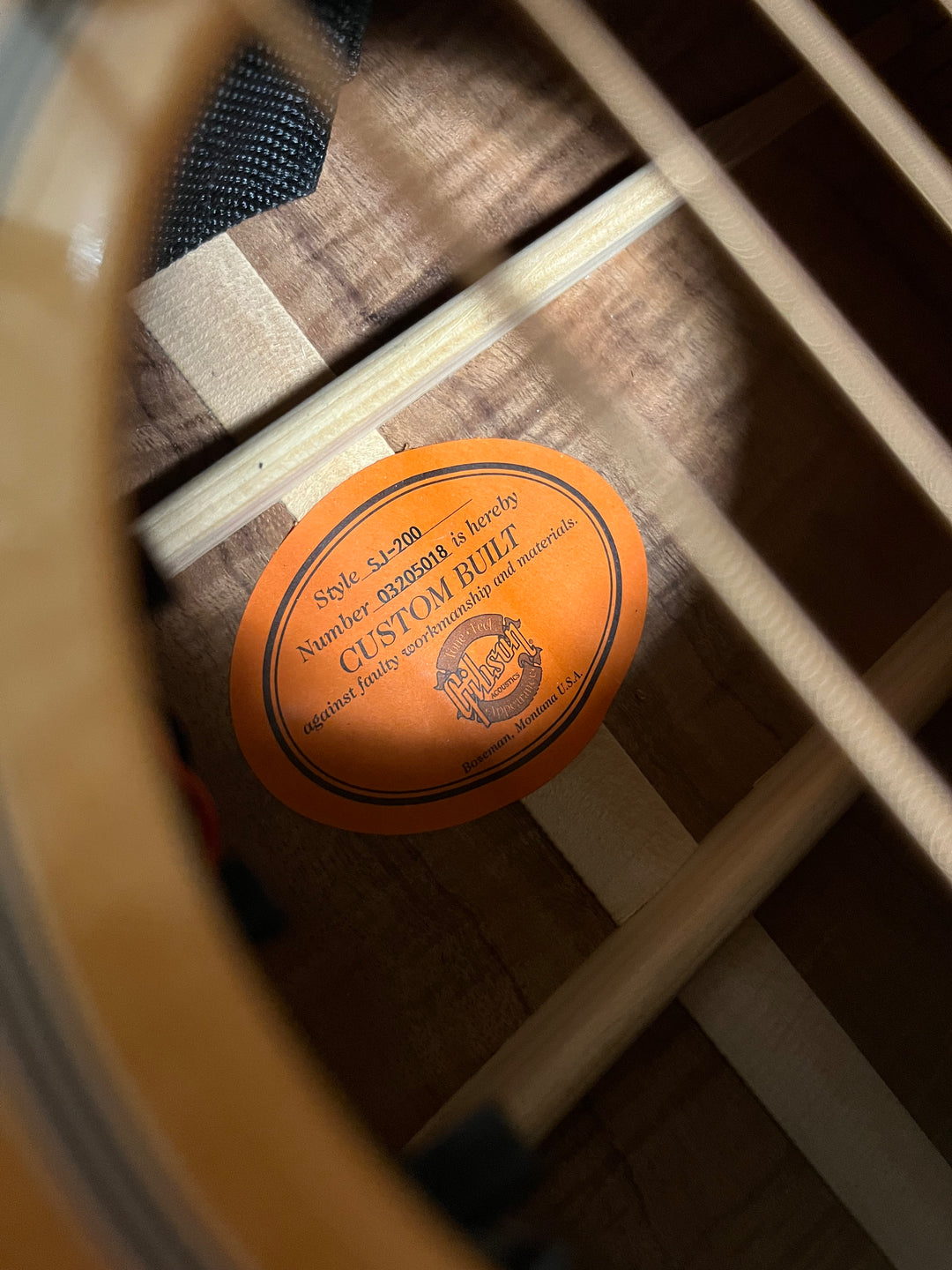2005 Gibson Custom Shop SJ-200 Acoustic Guitar Koa