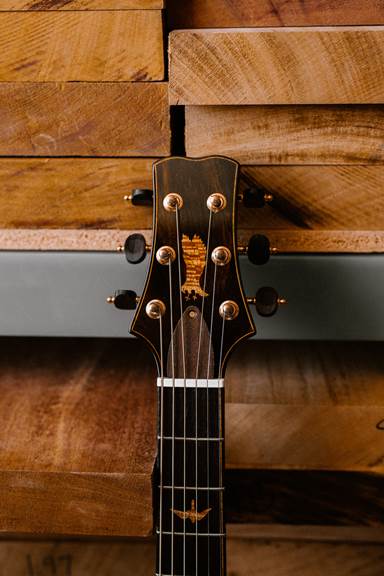 PRS Private Stock Angelus Acoustic Natural Top Back East Indian Rosewood