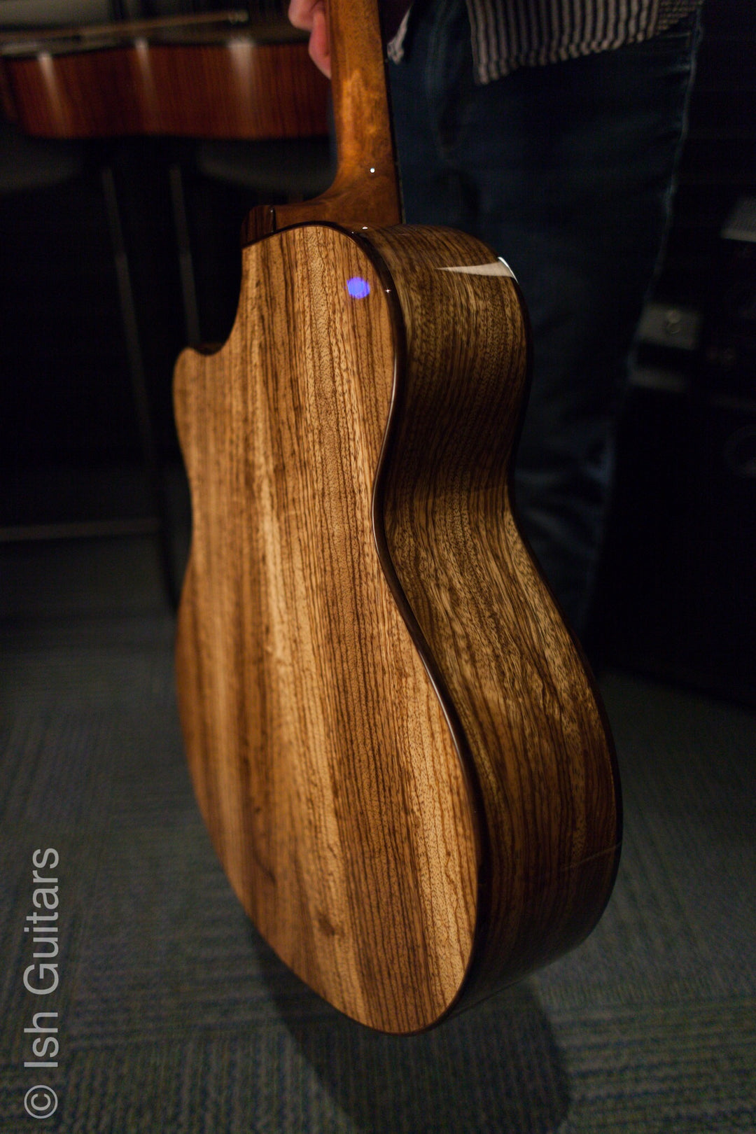 NAMM Paul Reed Smith PRS Private Stock Angelus Acoustic Electric Guitar