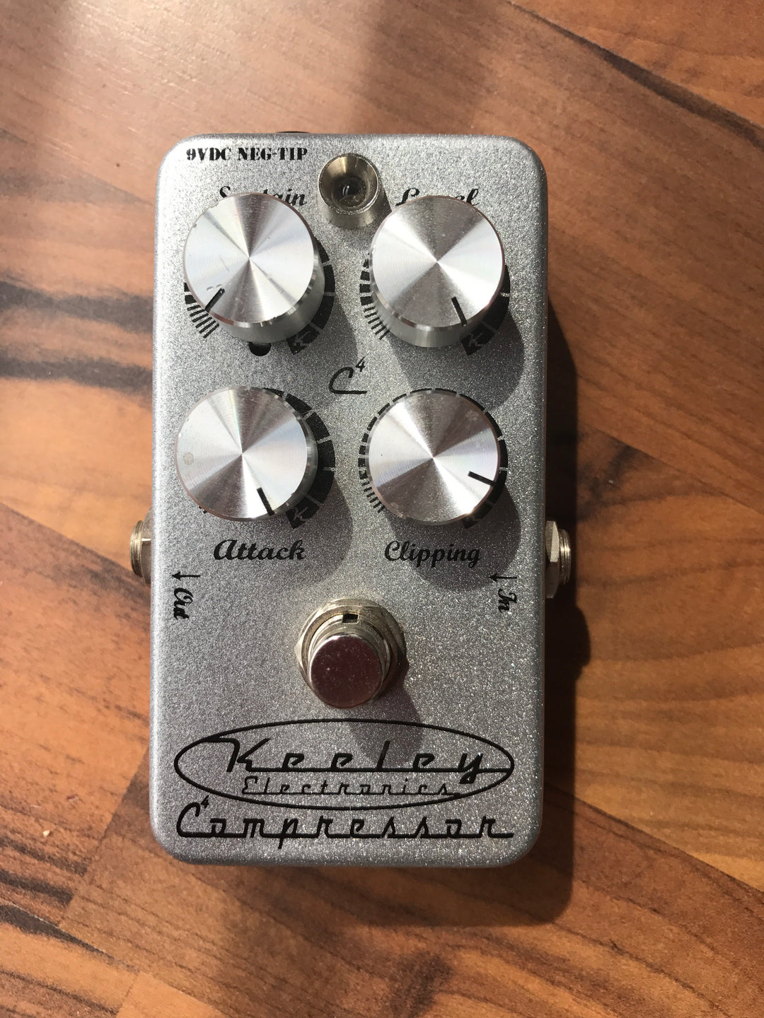 Keeley 4 Knob Compressor Silver