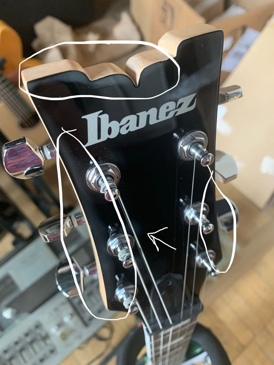 Ibanez AX230T Metallic Forest Electric Guitar B-Stock