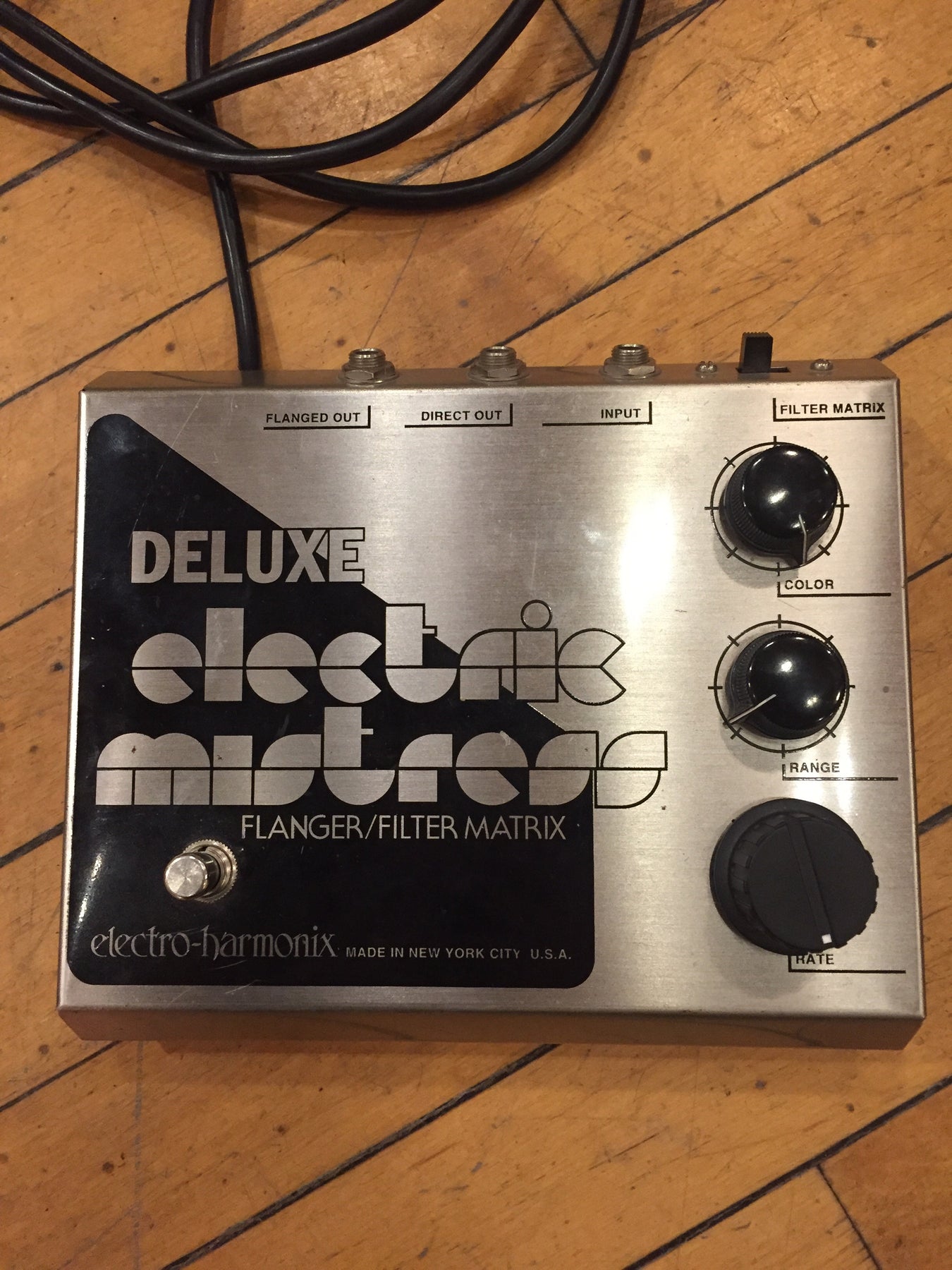 deluxe electric mistress pedal 1999 Electro-Harmonix Deluxe Electric Mistress