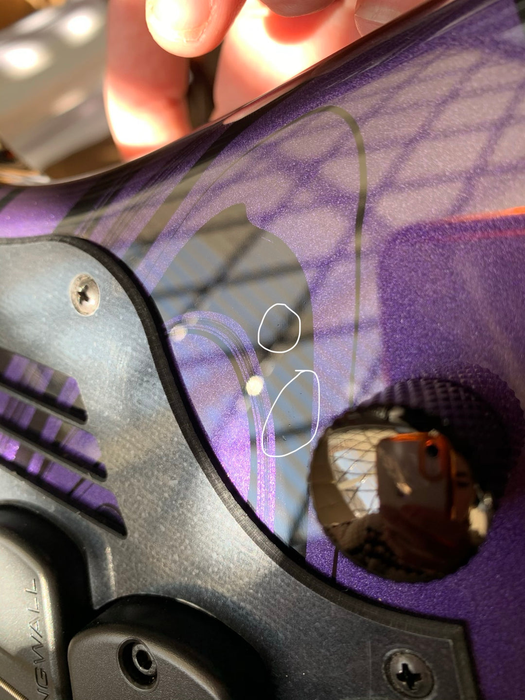 Dingwall NG-3 5-String Purple Metallic Swirl B-STOCK