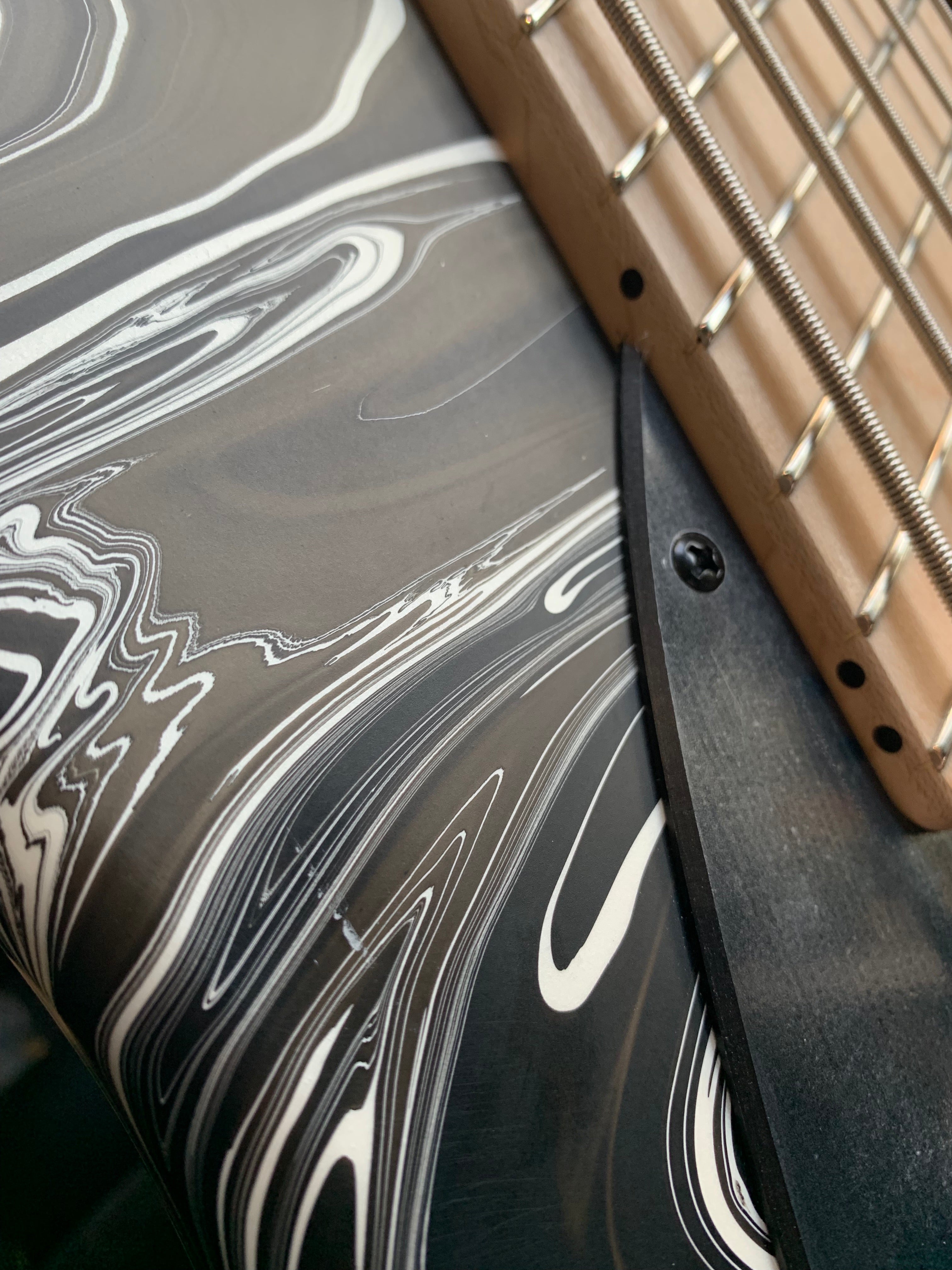Dingwall NG2 5-String Ducati White Swirl B-STOCK – Ish Guitars