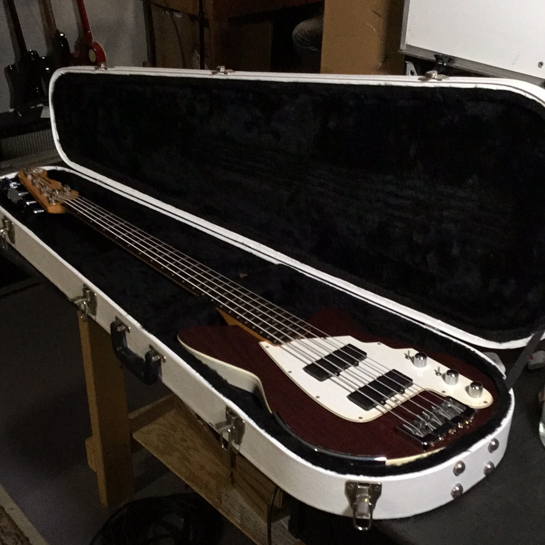 2004 Reverend Brad Houser 5-String Bass Red Mahogany