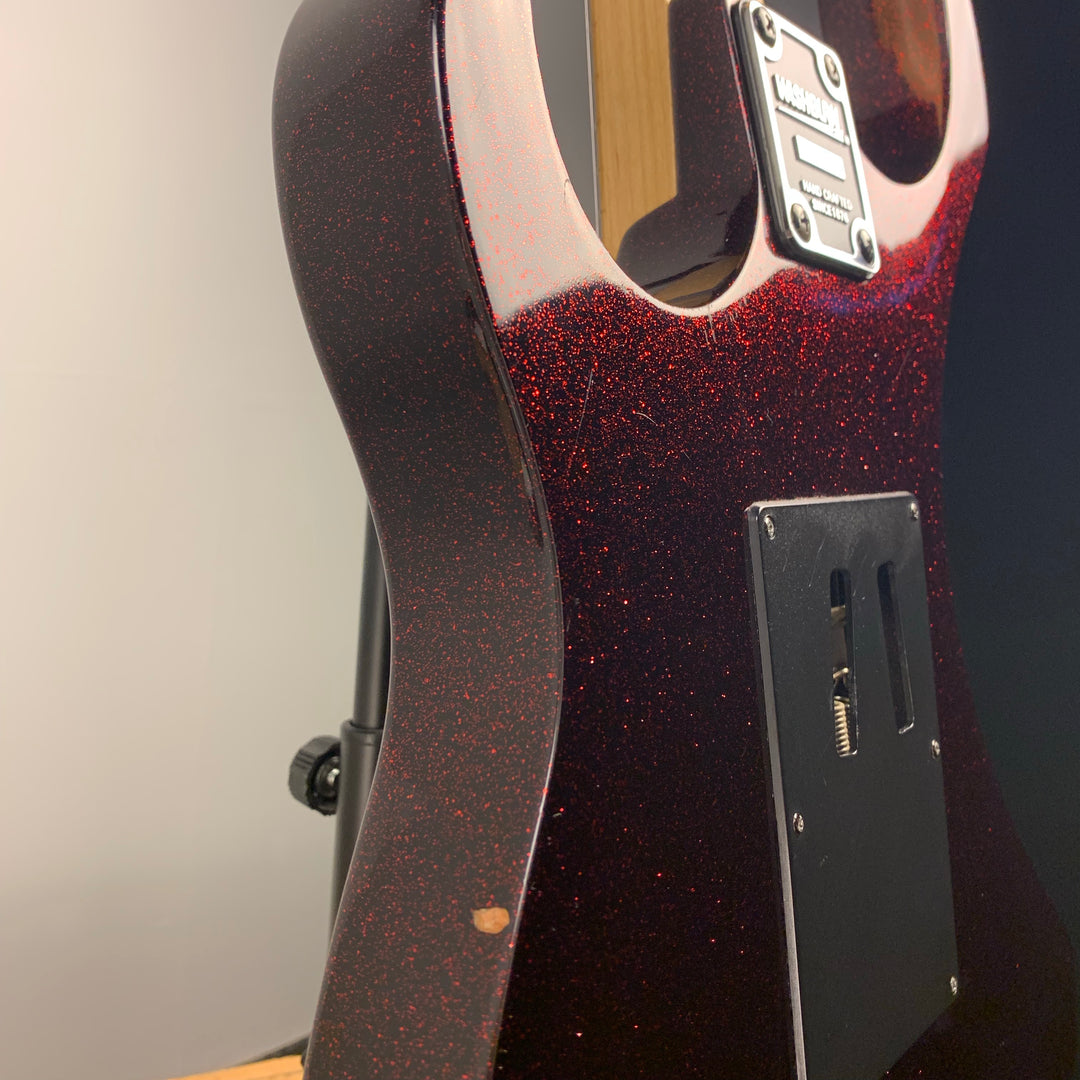 1990s Washburn MG-44 Black Cherry Sparkle