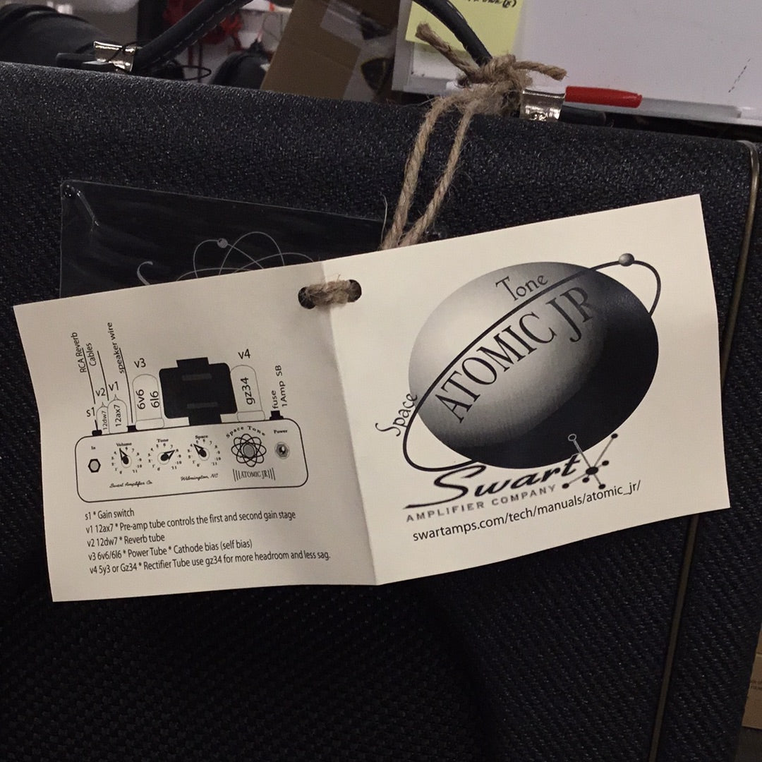 Swart Space Tone Atomic Jr. Guitar Amplifier Dark Tweed