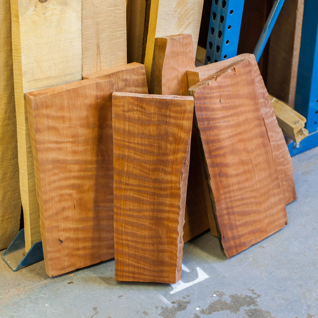 PRE-ORDER Fodera Flamed Redwood Emperor 5 Standard Special E5S