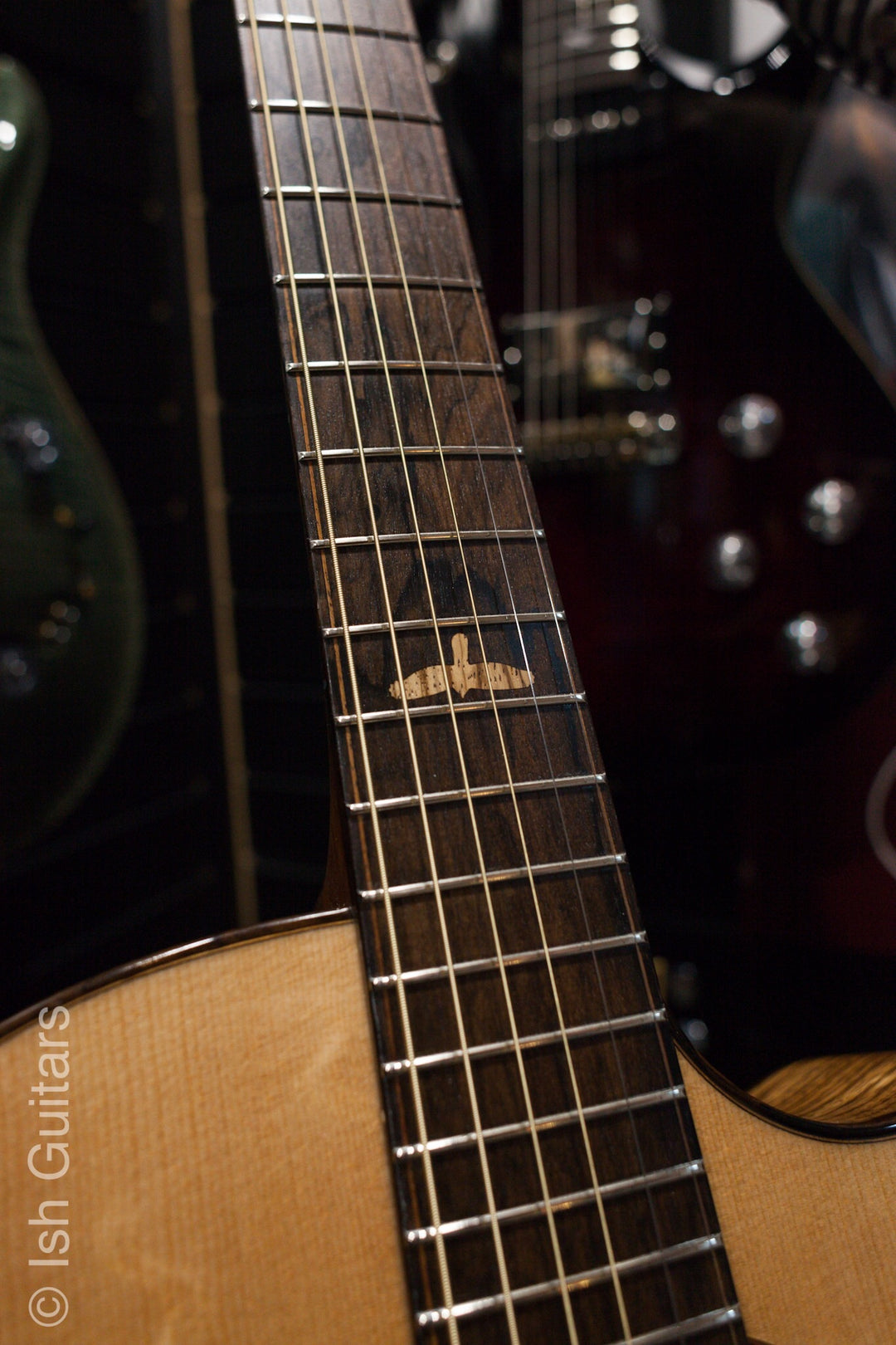 NAMM Paul Reed Smith PRS Private Stock Angelus Acoustic Electric Guitar